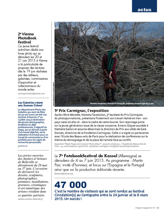 Images magazine 70